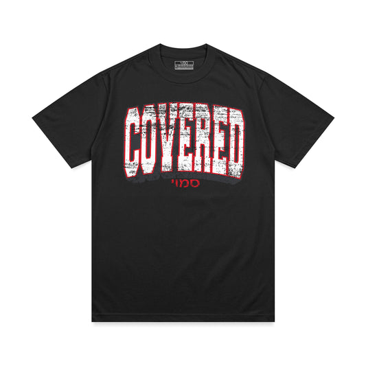 Covered Unisex Letter Block T-shirt