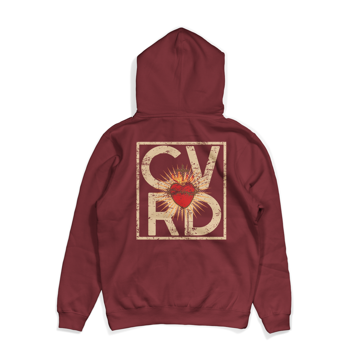 Covered Heart of Flame Hoodie