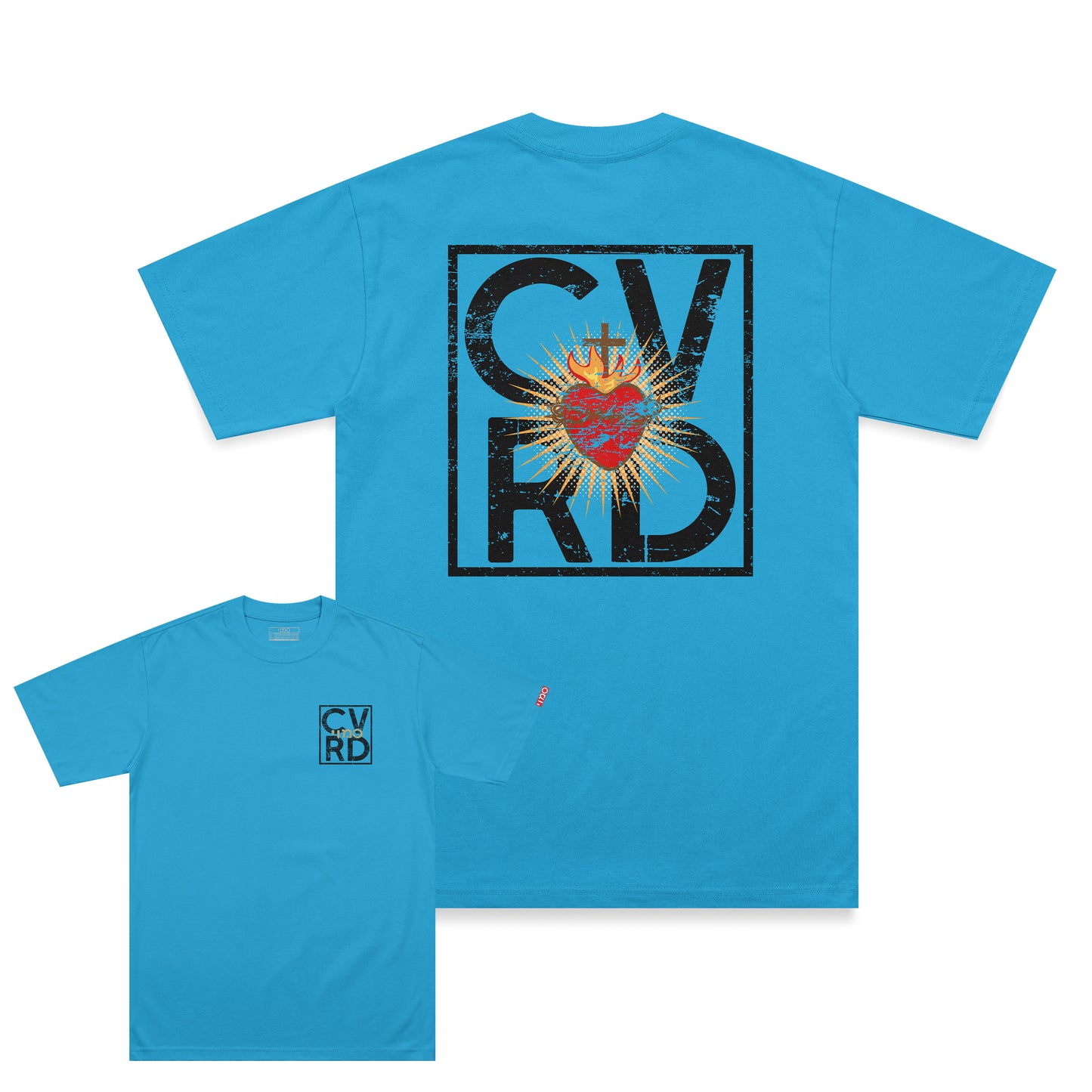 Covered Heart of Flame T -SHIRT