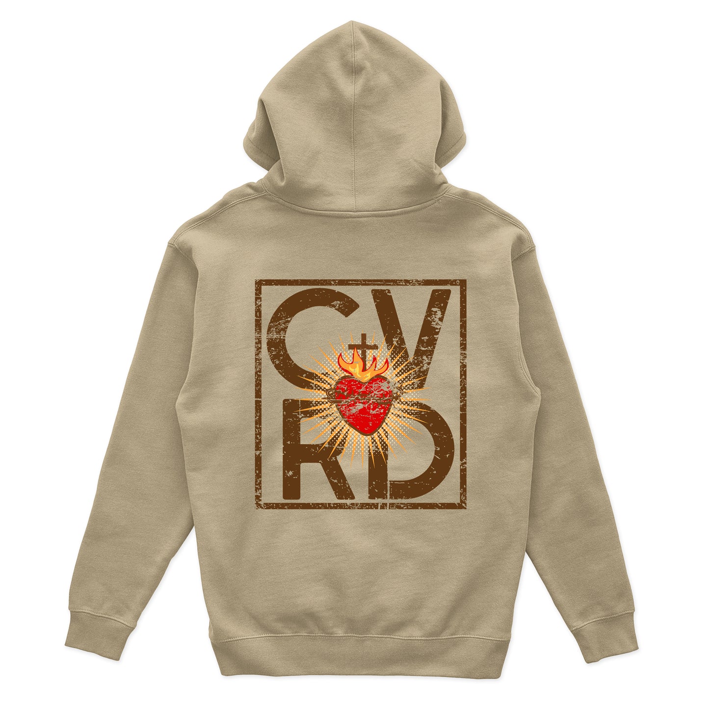 Covered Heart of Flame Hoodie