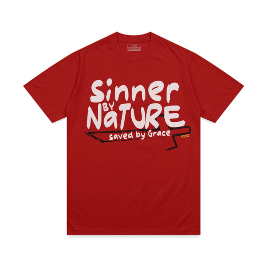 Covered Sinner By Nature crew neck T-Shirt